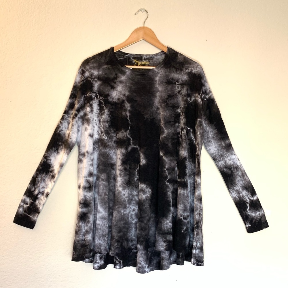 🆕 Mumu Mellow | Oversized Tie Dye Long Sleeve